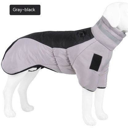 Waterproof Winter Dog Coat - Warm Thick Vest for Medium to Large Breeds, Customizable Labrador Jacket